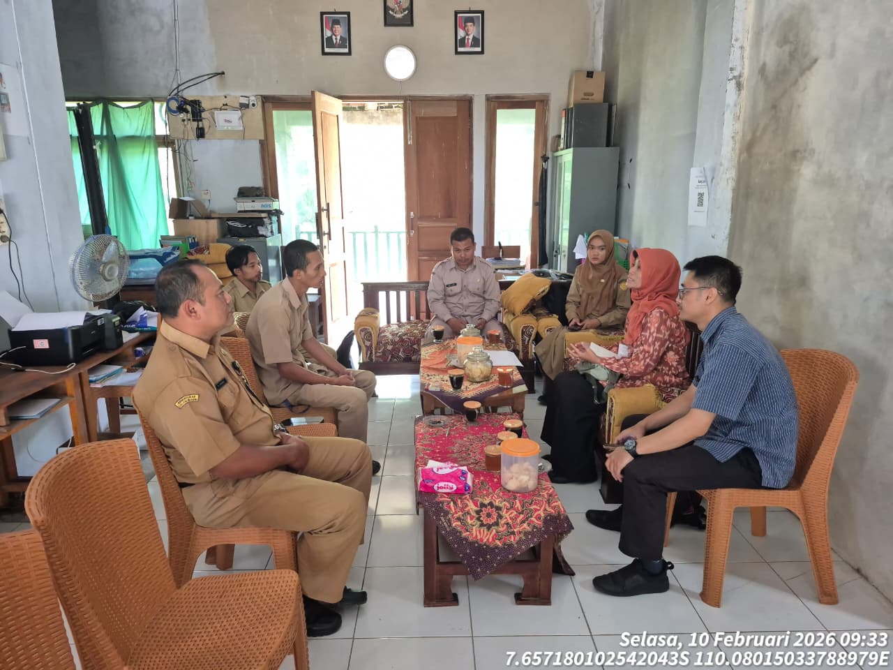 Rapat Koordinasi Bantuan Ternak Kambing Desa Kemejing