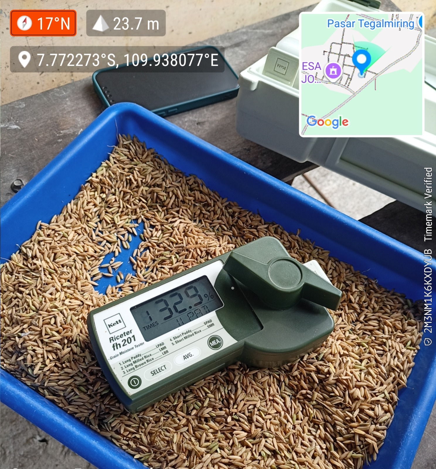 Serap Gabah Oleh UD Lancar Mitra dari Bulog Purworejo