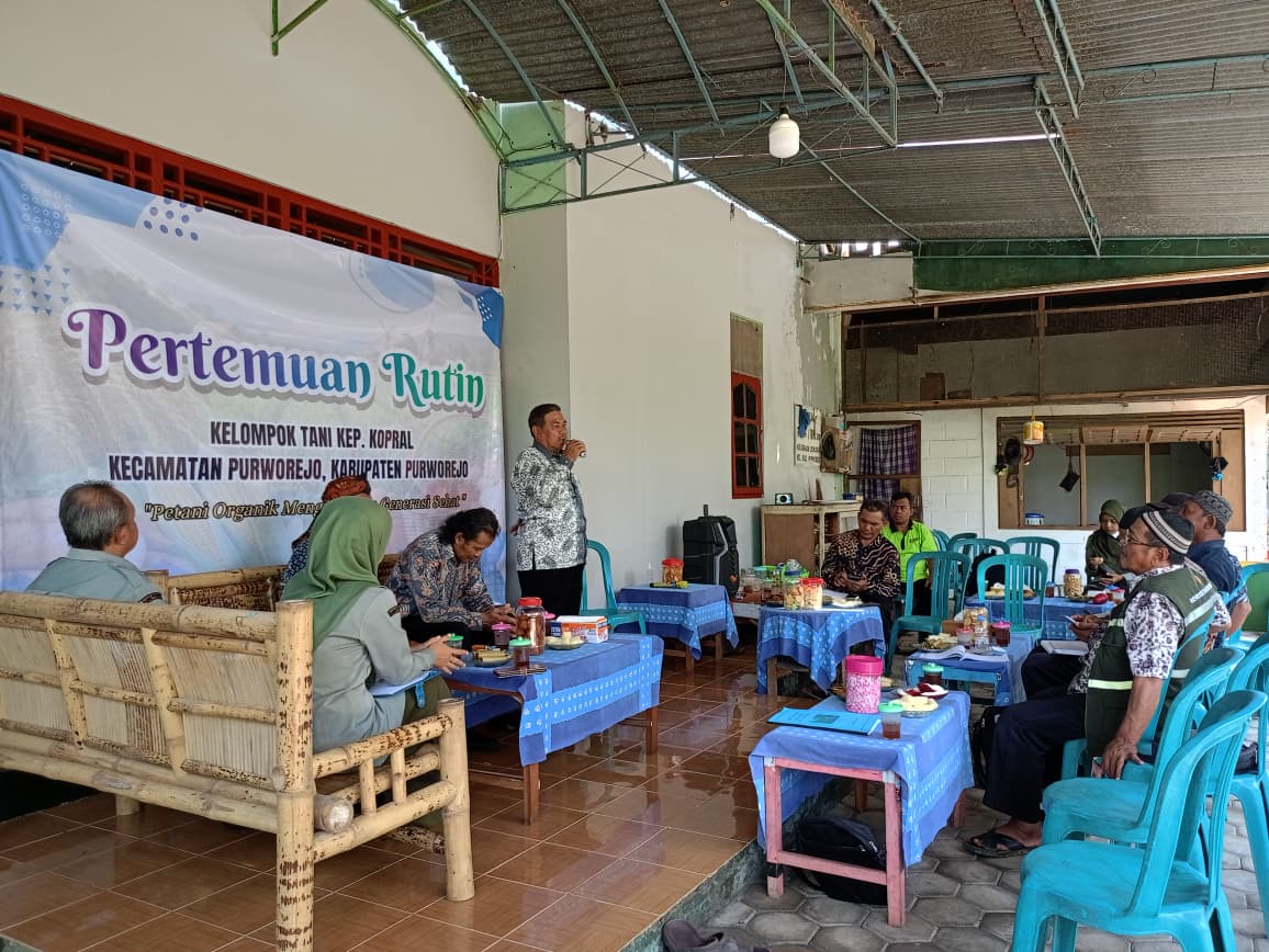 Akselerasi Sertifikasi Organik, KEP KOPRAL Purworejo Perkuat Administrasi dan Standar Budidaya