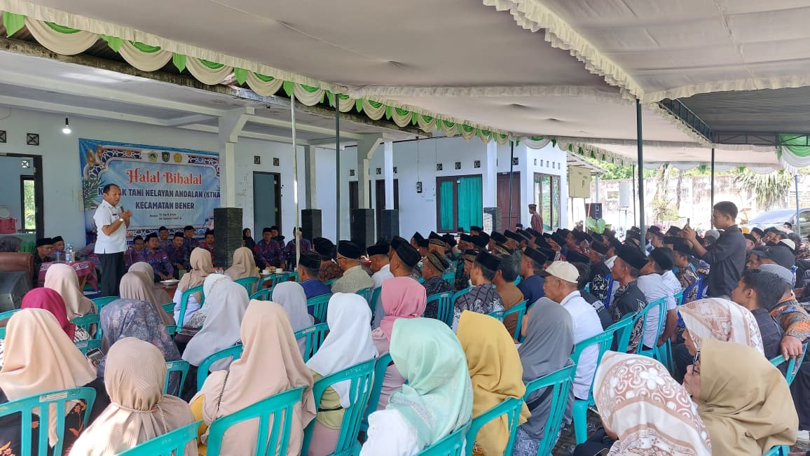 Penguatan Silaturahmi dan Sinergi Petani melalui Pertemuan KTNA dan Halal Bihalal Kecamatan Bener Tahun 2026 dalam Mendukung Pembangunan Pertanian Berkelanjutan