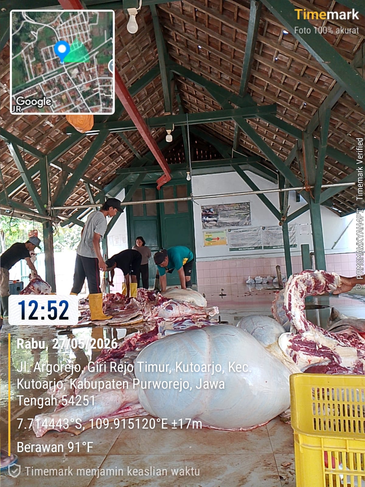 Jamin Daging Kurban Aman, Tim DKPP Purworejo Sisir Belasan Kecamatan 