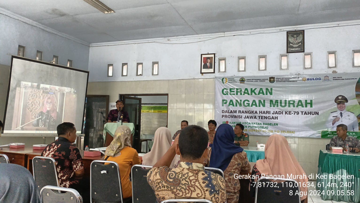 DKPP Adakan GPM di Halaman Kecamatan Bagelen Guna Tangani Isu Pangan